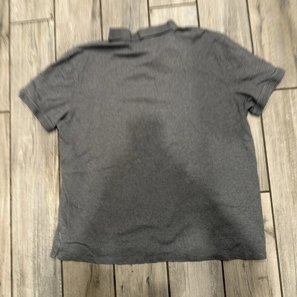 Men's Calvin Klein Polo Collared Shirt XXL Gray